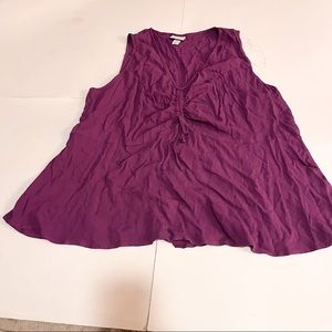 Ava and Viv purple tank SZ-2x